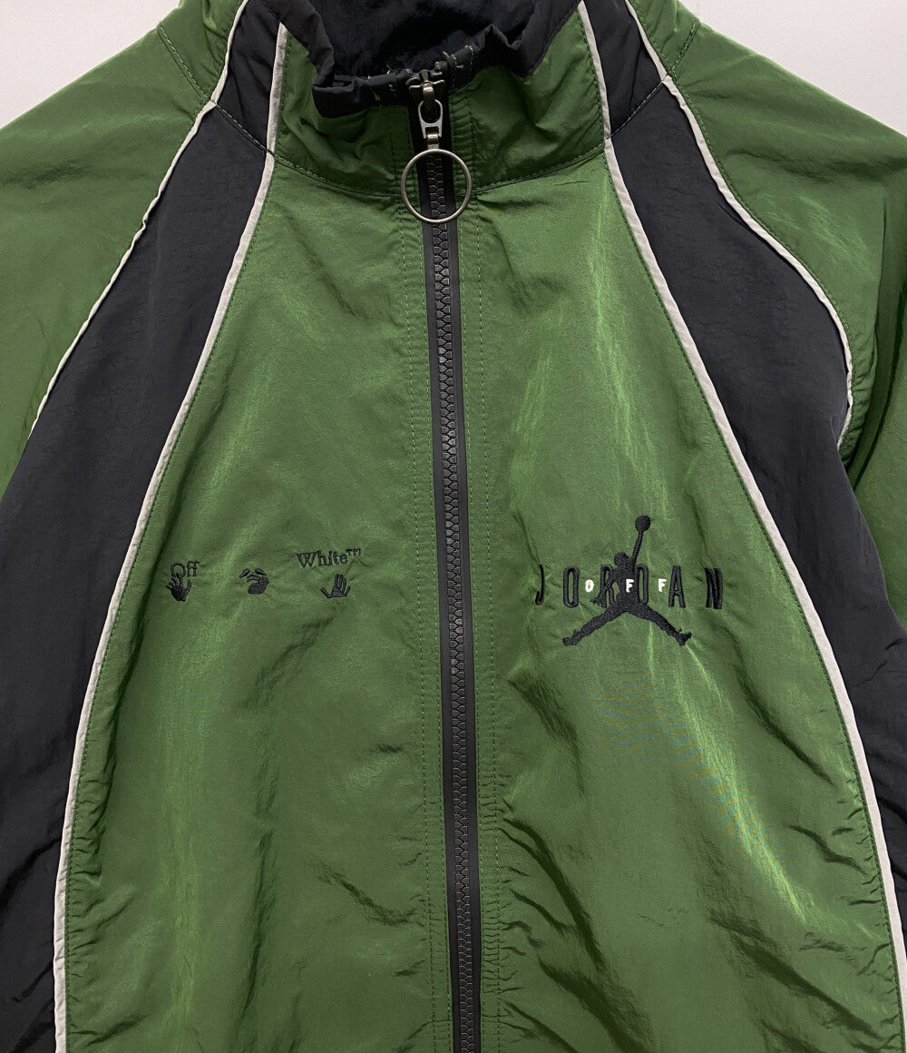 美品 Nike Jordan x Off-White ナイキエアジョーダン オフホワイト トラックジャケット メンズ SIZE L