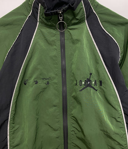 美品 Nike Jordan x Off-White ナイキエアジョーダン オフホワイト トラックジャケット メンズ SIZE L