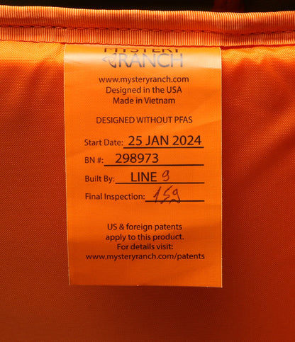 MYSTERY RANCH リュック・デイパック MISSION ROVER45 メンズ ミステリーランチ