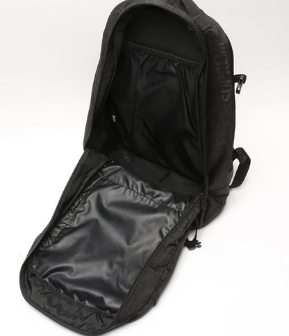 Supreme リュック・デイパック ブラック 総ロゴ 19SS メンズ シュプリーム