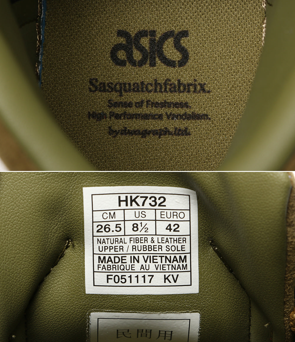 美品 SASQUATCHFABRIX.×ASICSTIGER アシックスタイガー スニーカー メンズ SIZE 26.5cm サスクワァッチファブリックス