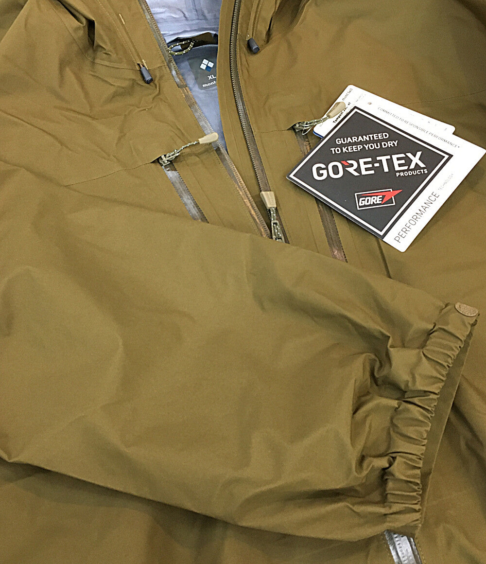 美品 mont-bell テンペストジャケット カーキ 1128721 メンズ SIZE XL