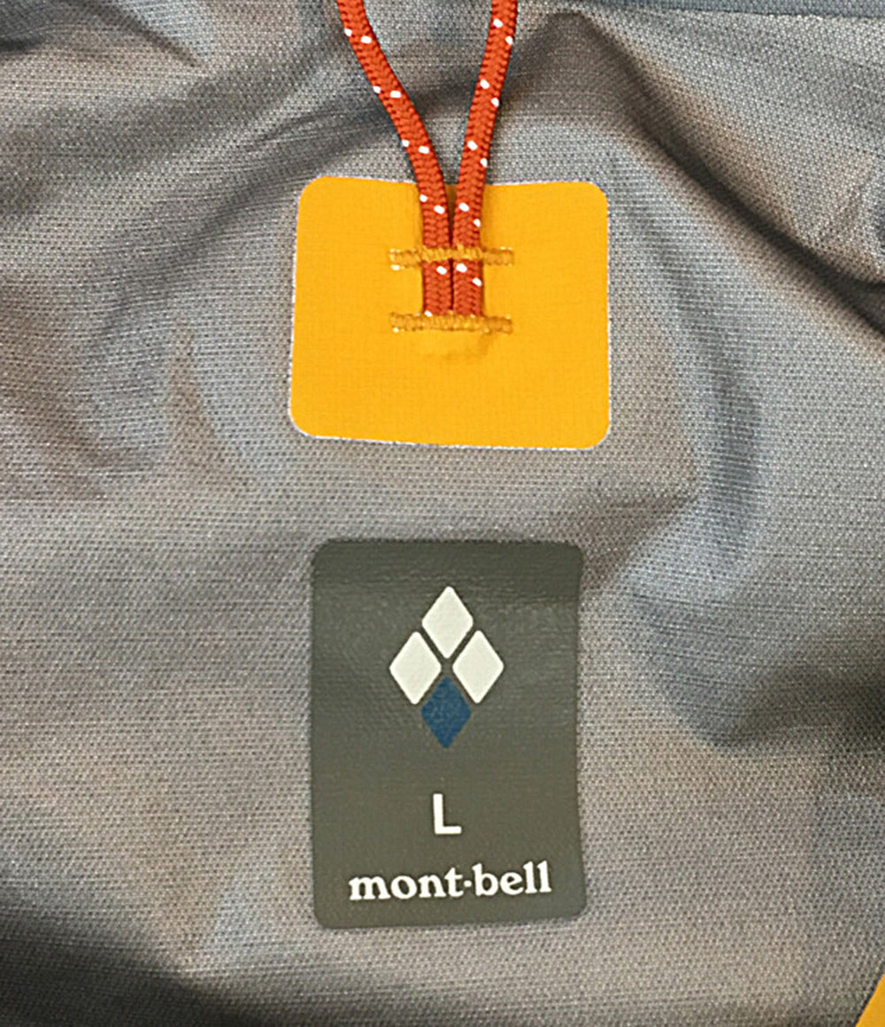 美品 mont-bell テンペストジャケット イエロー 1128721 メンズ SIZE L モンベル