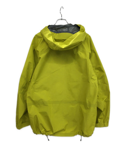 美品 mont-bell パウダーショットパーカー イエロー 1102575 メンズ SIZE L モンベル
