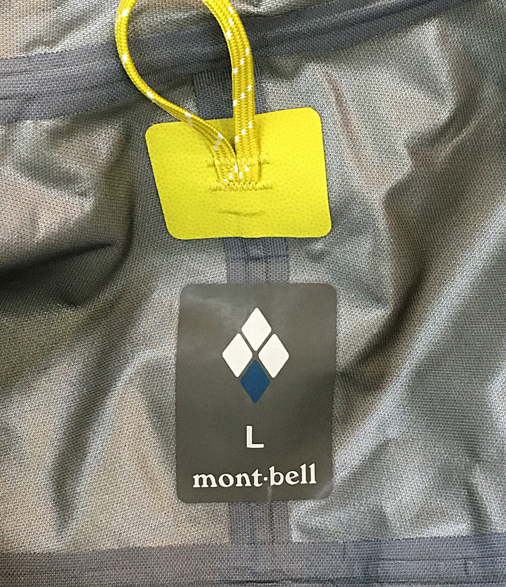 美品 mont-bell パウダーショットパーカー イエロー 1102575 メンズ SIZE L モンベル