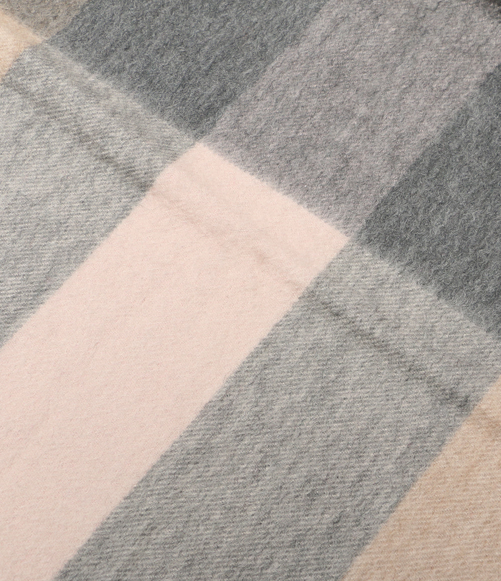 BEGG CO ベグアンドコー ストール カシミヤ100％ ベージュ チェック 592-0230210 レディース SIZE F