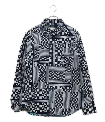 MIYAGI HIDETAKA × FAKE as flowers ミヤギヒデタカ フェイクアズフラワーズ 長袖シャツ メンズ SIZE F