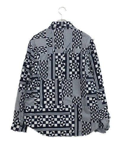 MIYAGI HIDETAKA × FAKE as flowers ミヤギヒデタカ フェイクアズフラワーズ 長袖シャツ メンズ SIZE F