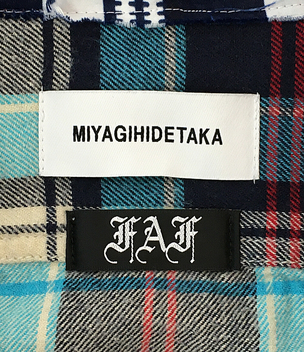 MIYAGI HIDETAKA × FAKE as flowers ミヤギヒデタカ フェイクアズフラワーズ 長袖シャツ メンズ SIZE F