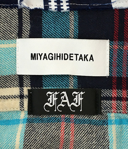 MIYAGI HIDETAKA × FAKE as flowers ミヤギヒデタカ フェイクアズフラワーズ 長袖シャツ メンズ SIZE F