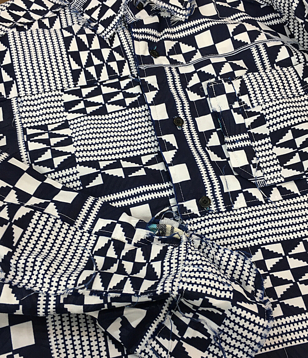 MIYAGI HIDETAKA × FAKE as flowers ミヤギヒデタカ フェイクアズフラワーズ 長袖シャツ メンズ SIZE F