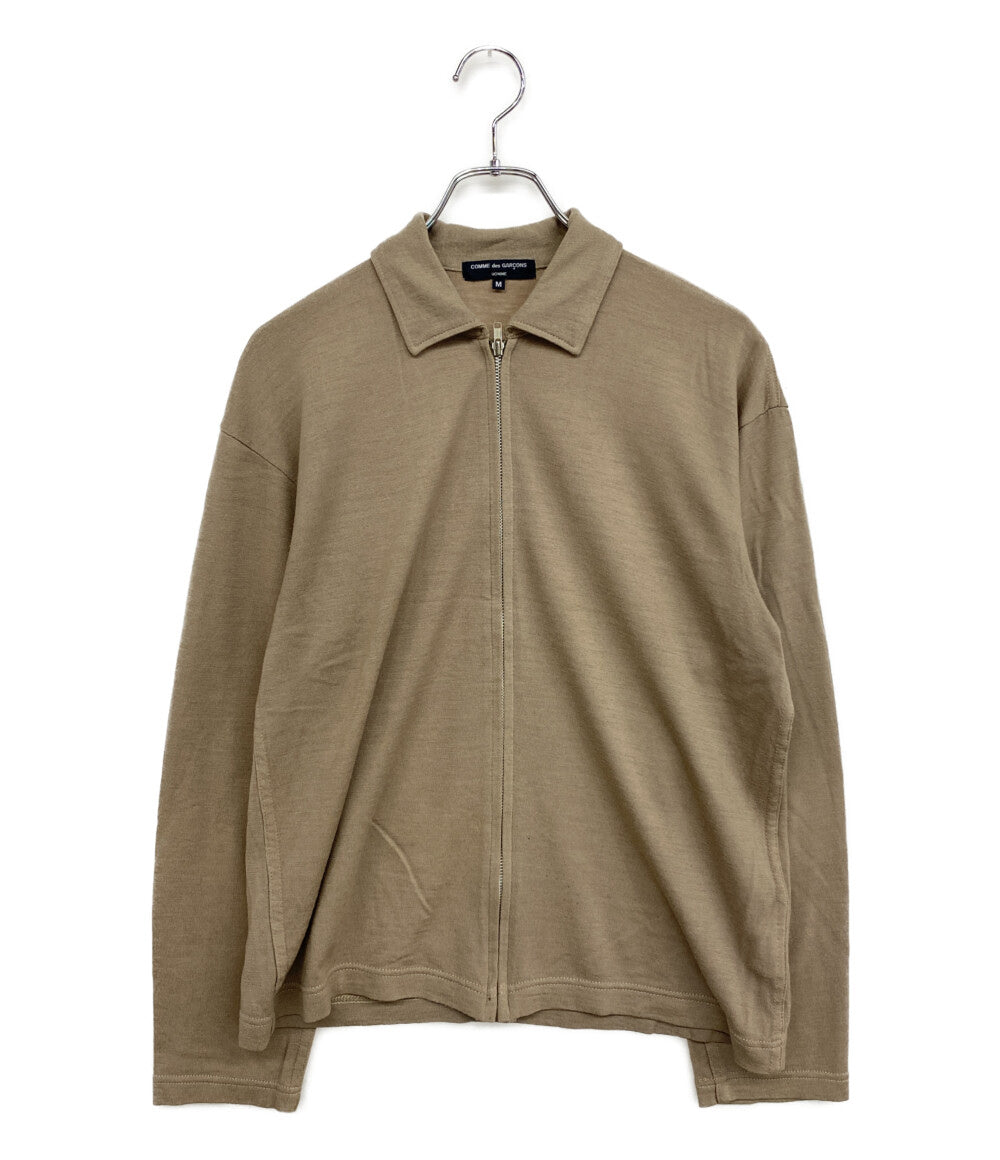 COMME des GARCONS HOMME フルジップニット HN-T006 メンズ SIZE M コムデギャルソンオム