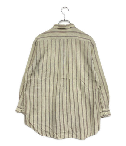 COMME des GARCONS HOMME 長袖シャツ ストライプ ウール HB-070180 メンズ SIZE - コムデギャルソンオム