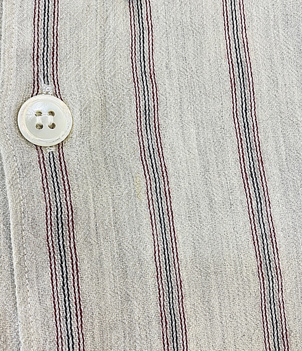 COMME des GARCONS HOMME 長袖シャツ ストライプ ウール HB-070180 メンズ SIZE - コムデギャルソンオム