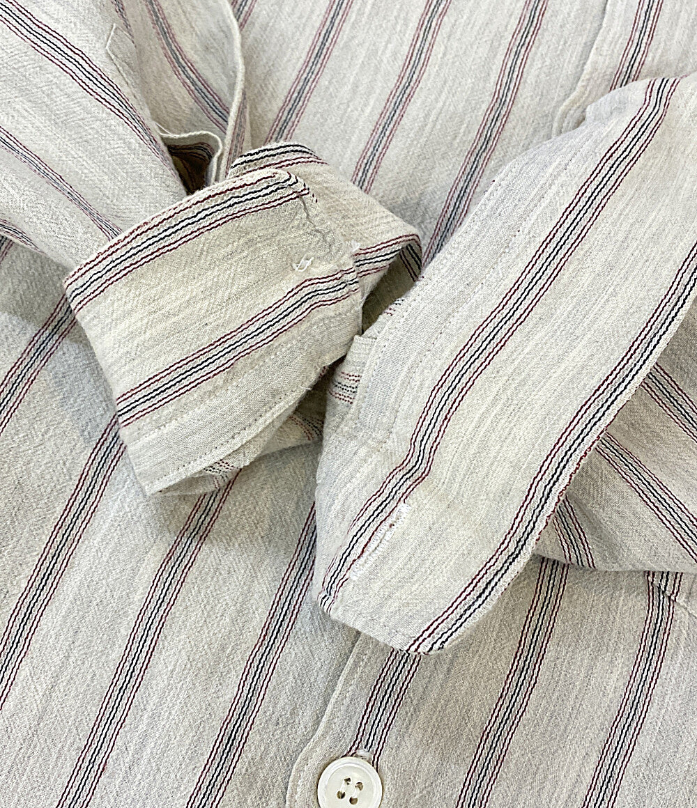 COMME des GARCONS HOMME 長袖シャツ ストライプ ウール HB-070180 メンズ SIZE - コムデギャルソンオム