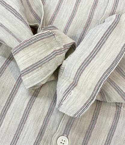 COMME des GARCONS HOMME 長袖シャツ ストライプ ウール HB-070180 メンズ SIZE - コムデギャルソンオム