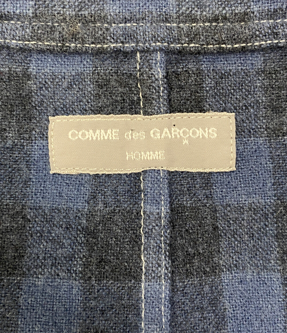 COMME des GARCONS HOMME ジャケット ブロックチェック フルジップ HB-070510 メンズ SIZE - コムデギャルソンオム