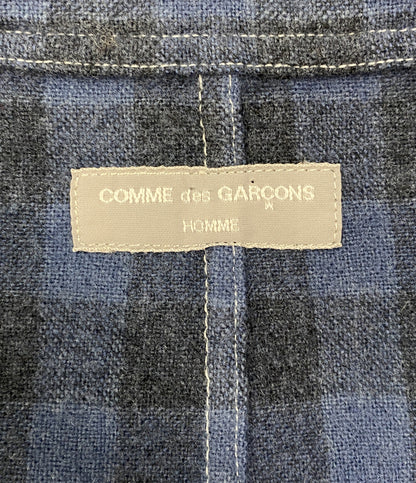 COMME des GARCONS HOMME ジャケット ブロックチェック フルジップ HB-070510 メンズ SIZE - コムデギャルソンオム