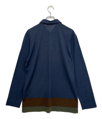COMME des GARCONS HOMME PLUS 長袖ポロシャツ ウール 薄手 PT-040350 メンズ SIZE - コムデギャルソンオムプリュス