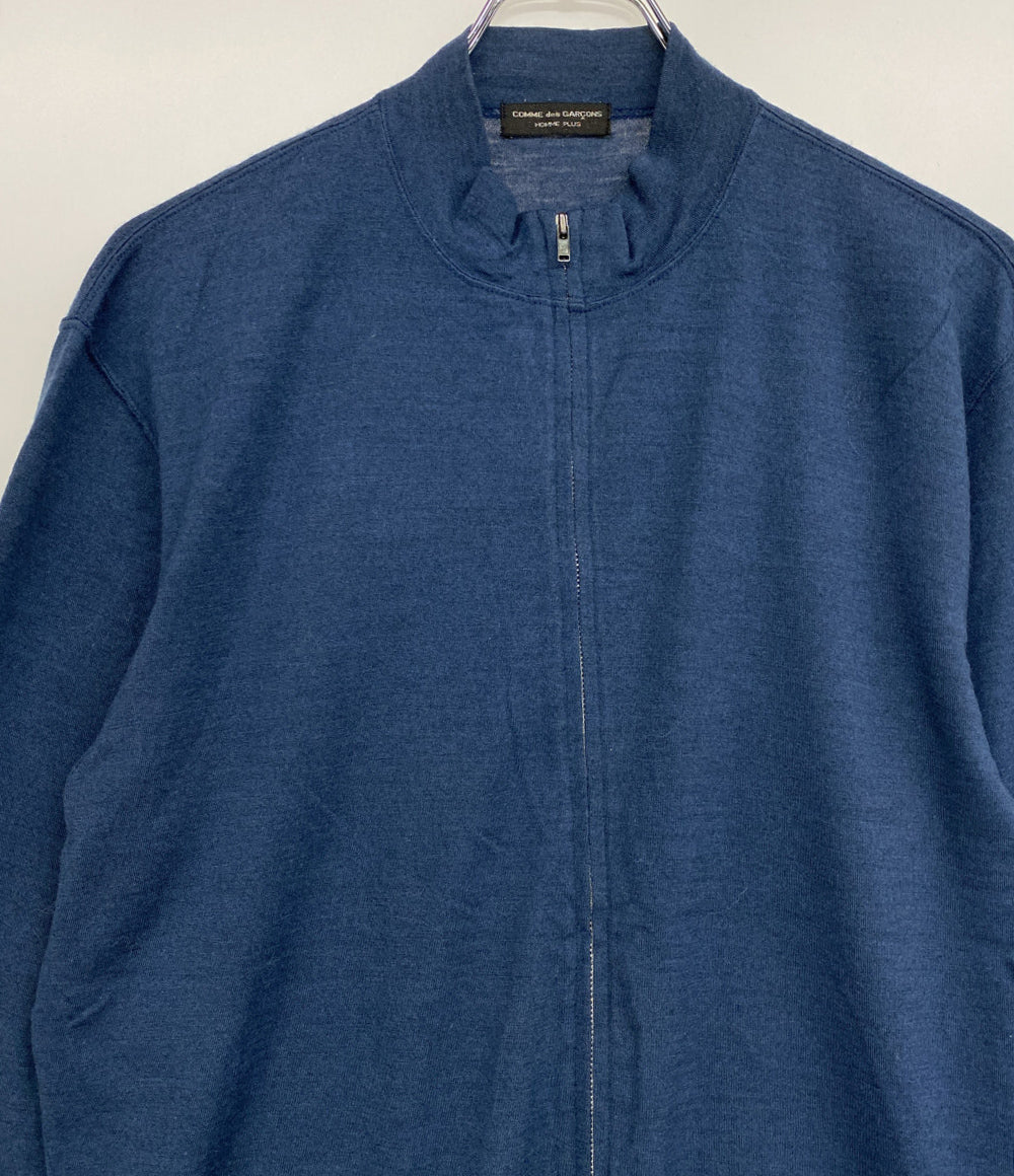 COMME des GARCONS HOMME PLUS ジップアップニット 薄手 PT-040360