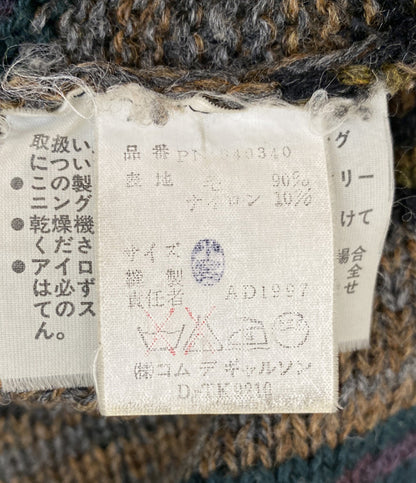 COMME des GARCONS HOMME PLUS 長袖Vネックニット PN-040340 AD1997 バイアス期 メンズ SIZE - コムデギャルソンオムプリュス