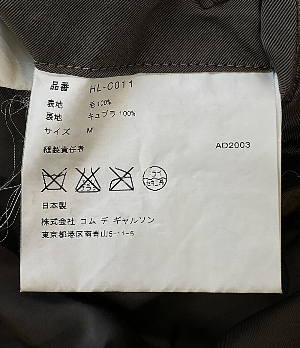 COMME des GARCONS HOMME ピーコート HL-C001 メンズ SIZE M コムデギャルソンオム