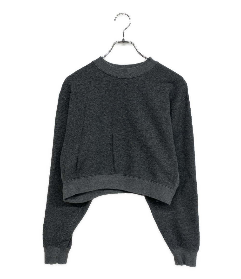 HYKE クロップドスウェット グレー レディース SIZE 2 ハイク