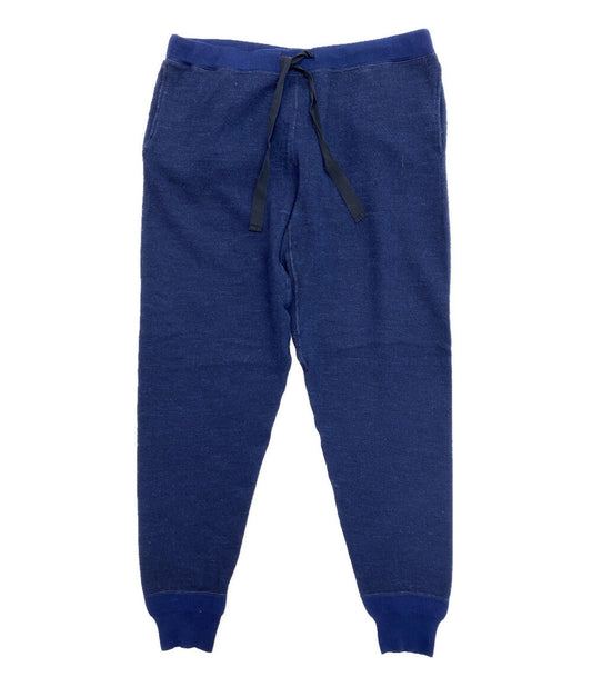 humoresque ユーモレスク パンツ ブルー コットンウール メンズ SIZE L