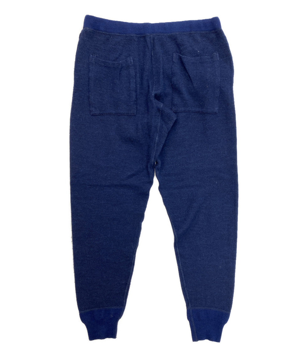 humoresque ユーモレスク パンツ ブルー コットンウール メンズ SIZE L