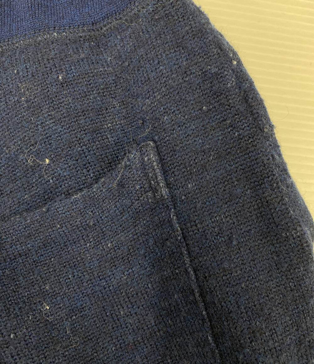 humoresque ユーモレスク パンツ ブルー コットンウール メンズ SIZE L