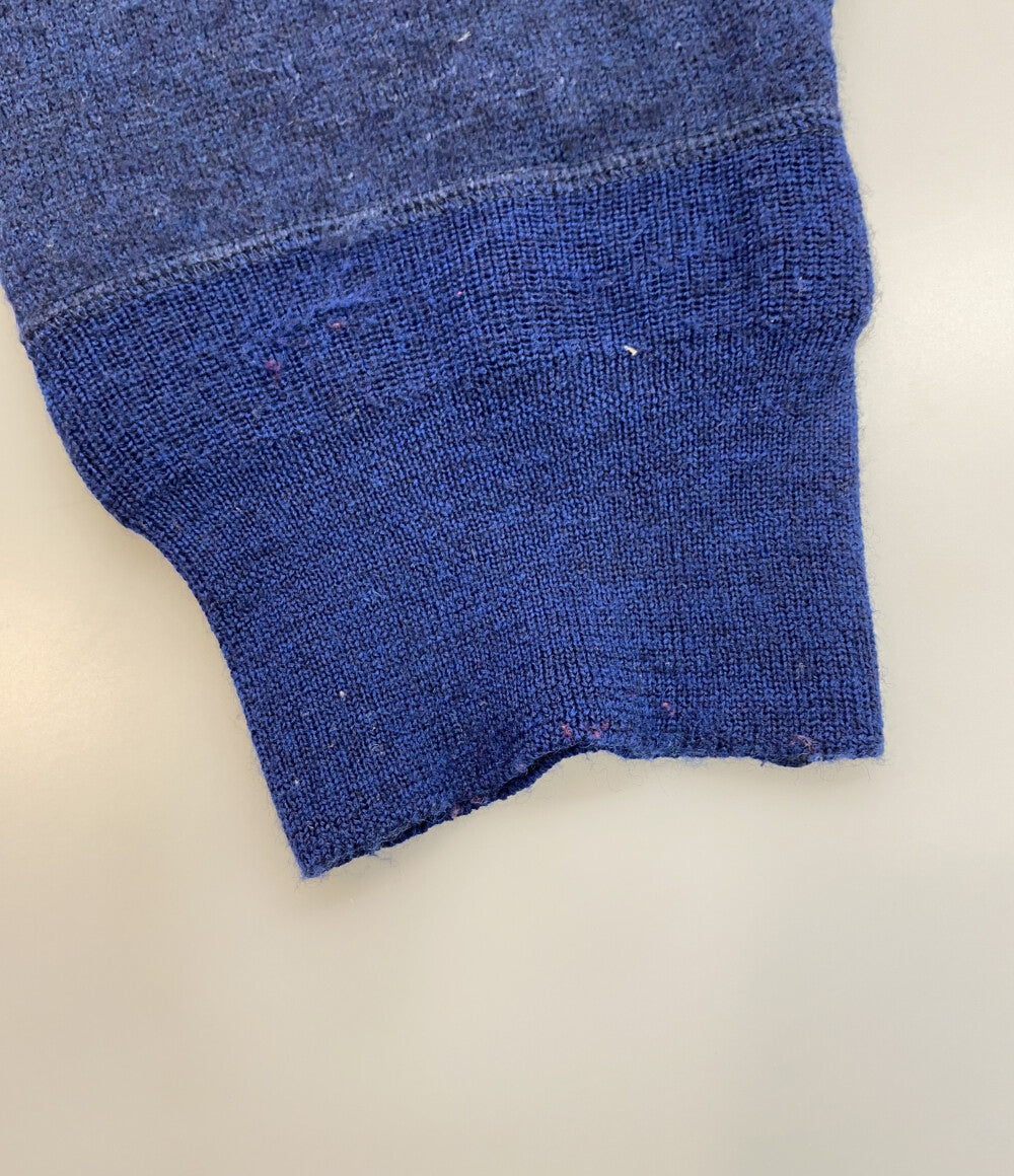 humoresque ユーモレスク パンツ ブルー コットンウール メンズ SIZE L