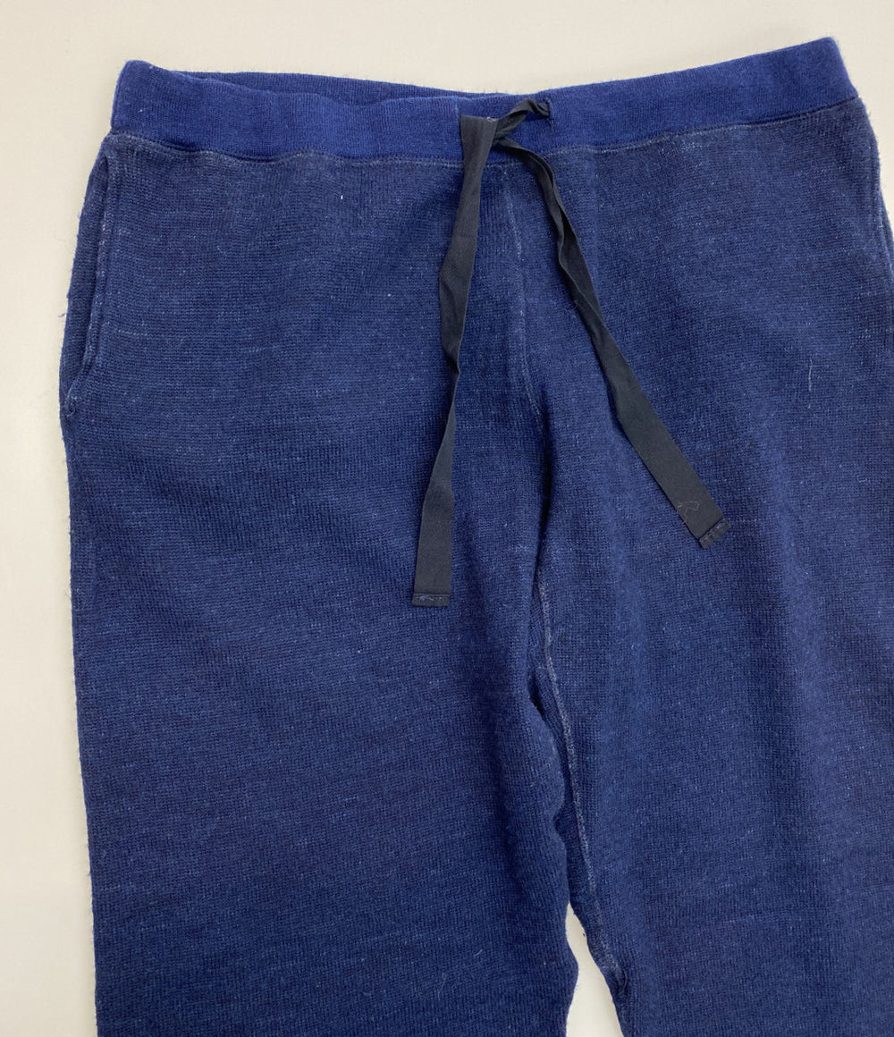 humoresque ユーモレスク パンツ ブルー コットンウール メンズ SIZE L