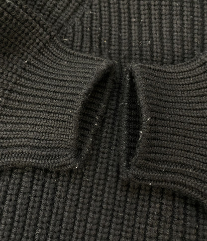 BATONER バトナー クルーネックニット ブラック メンズ SIZE 3