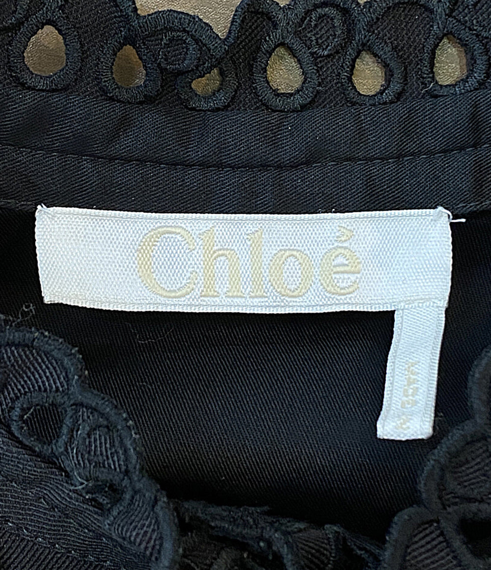 Chloe レースギャザーワンピース CHC21SRO0303300134 レディース SIZE 34 クロエ