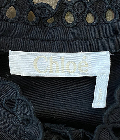 Chloe レースギャザーワンピース CHC21SRO0303300134 レディース SIZE 34 クロエ