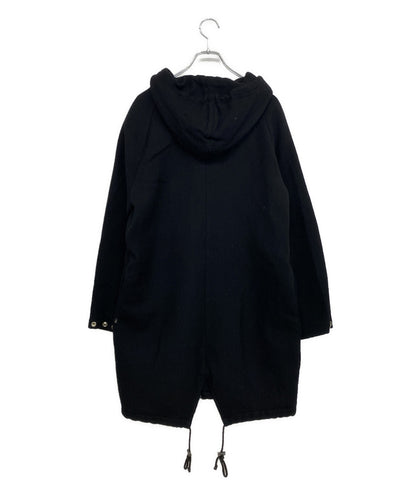 MARNI コート ブラック ジップアップコート 13AW W13JKMA020U00TW571 メンズ SIZE 38 マルニ