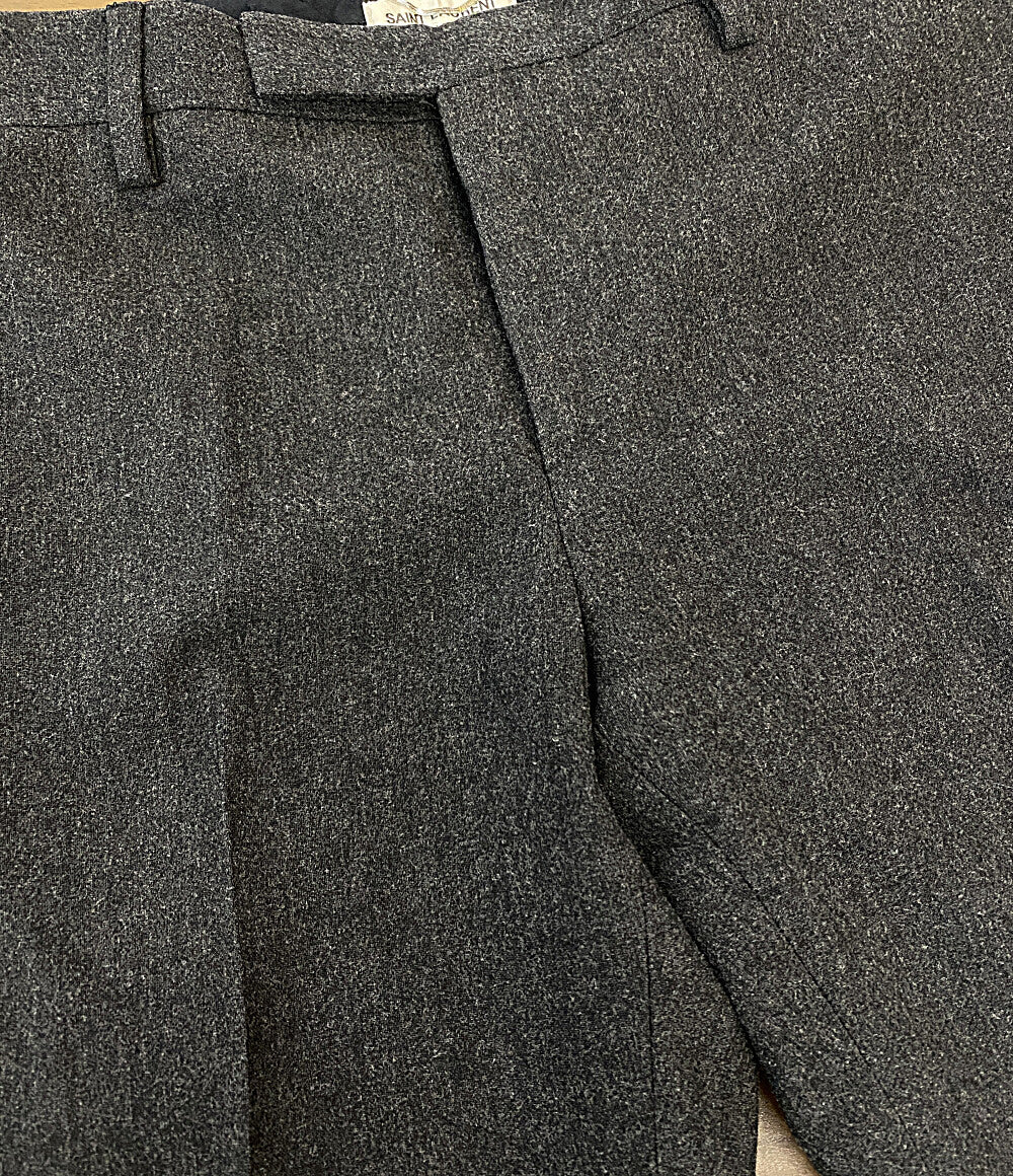 美品 Saint Laurent パンツ 329957 カシミヤ混 エディ期 メンズ SIZE 44 サンローラン