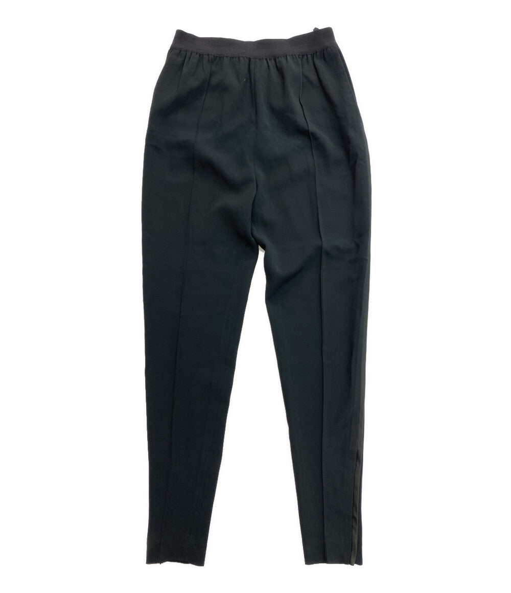 CELINE パンツ ブラック サイドライン レディース SIZE 38 セリーヌ