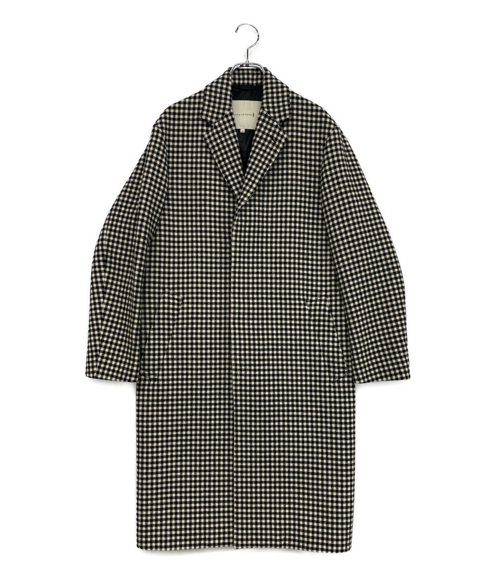 MACKINTOSH チェスターコート ギンガムチェック レディース SIZE 34 マッキントッシュ