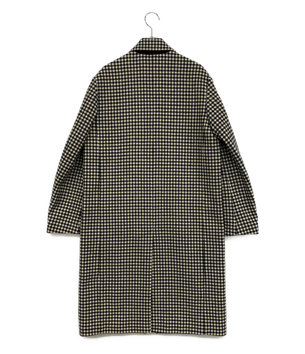 MACKINTOSH チェスターコート ギンガムチェック レディース SIZE 34 マッキントッシュ