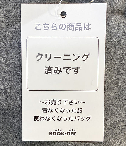 美品 SAGA FURS サガファーズ ポンチョ グレー系 J-6337 レディース SIZE M-L