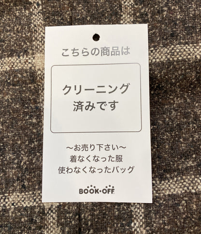 ISAIA イザイア テーラードジャケット ブラウンチェック メンズ SIZE 46