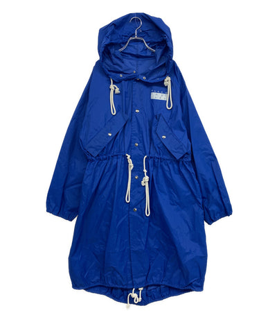 PLANC プランシー ナイロンコート ドロスト ブルー レディース SIZE F