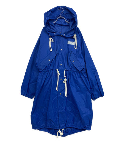 PLANC プランシー ナイロンコート ドロスト ブルー レディース SIZE F