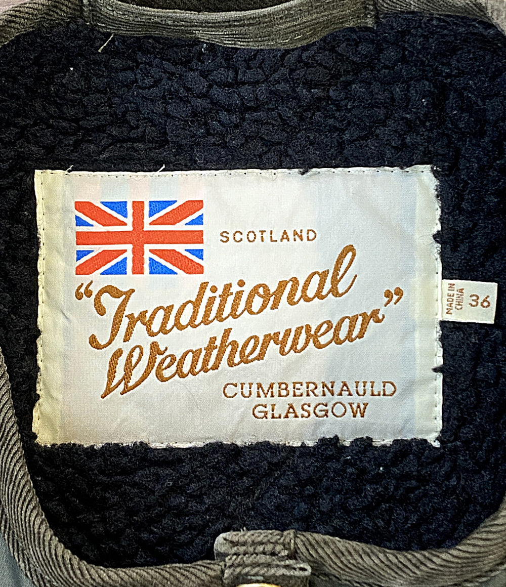 Traditional Weatherwear キルティングコート カーキ 内側ボア L172APQCO0098H レディース SIZE 36 トラディショナルウェザーウェア