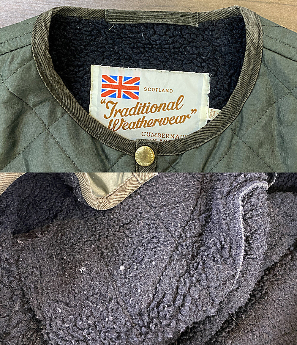 Traditional Weatherwear キルティングコート カーキ 内側ボア L172APQCO0098H レディース SIZE 36 トラディショナルウェザーウェア