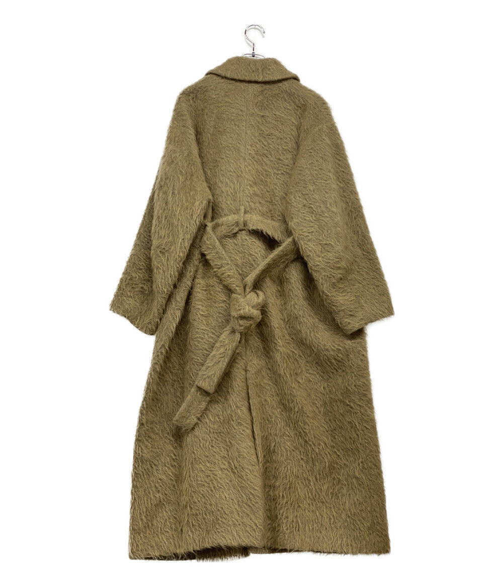 CLANE ロングシャギーベルテッドコート 21AW レディース SIZE 2 クラネ