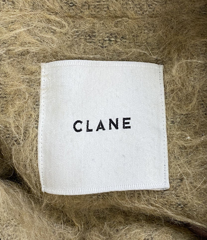 CLANE ロングシャギーベルテッドコート 21AW レディース SIZE 2 クラネ