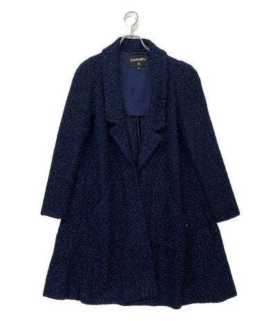CHANEL ツイードコート P53864 レディース SIZE 34 シャネル