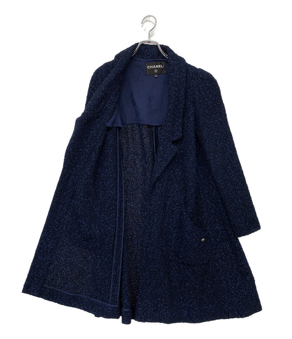 CHANEL ツイードコート P53864 レディース SIZE 34 シャネル